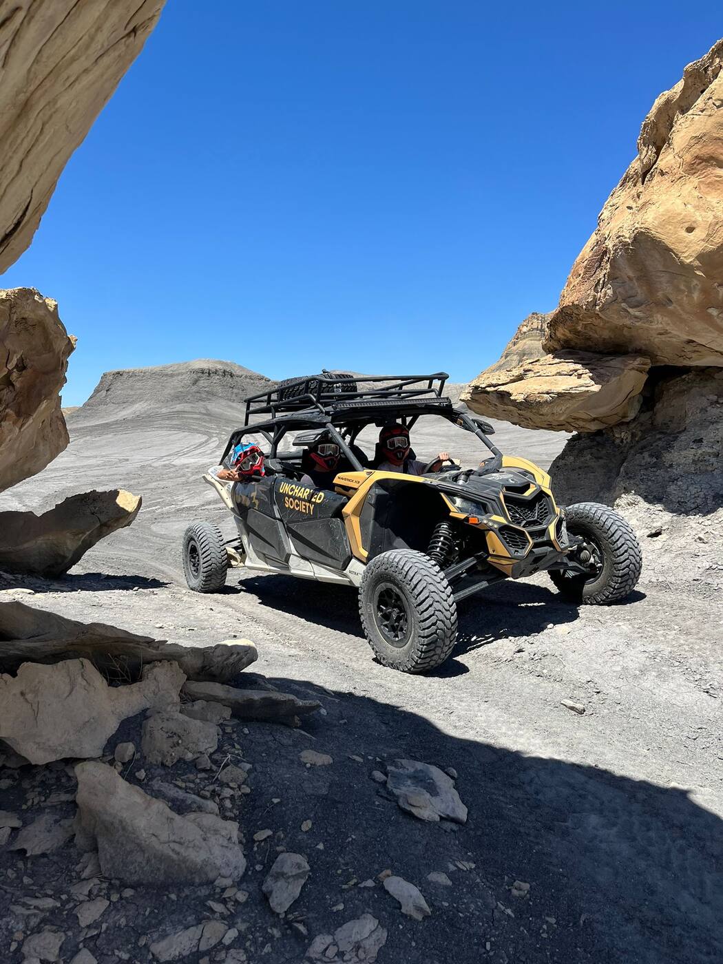 Red dune trail, full throttle
